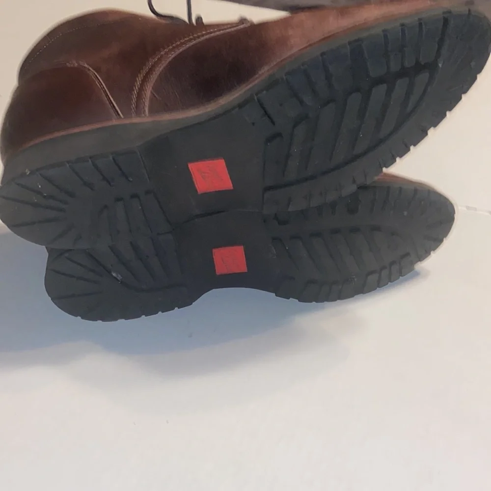Tony Lama brown leather boots size 9D
